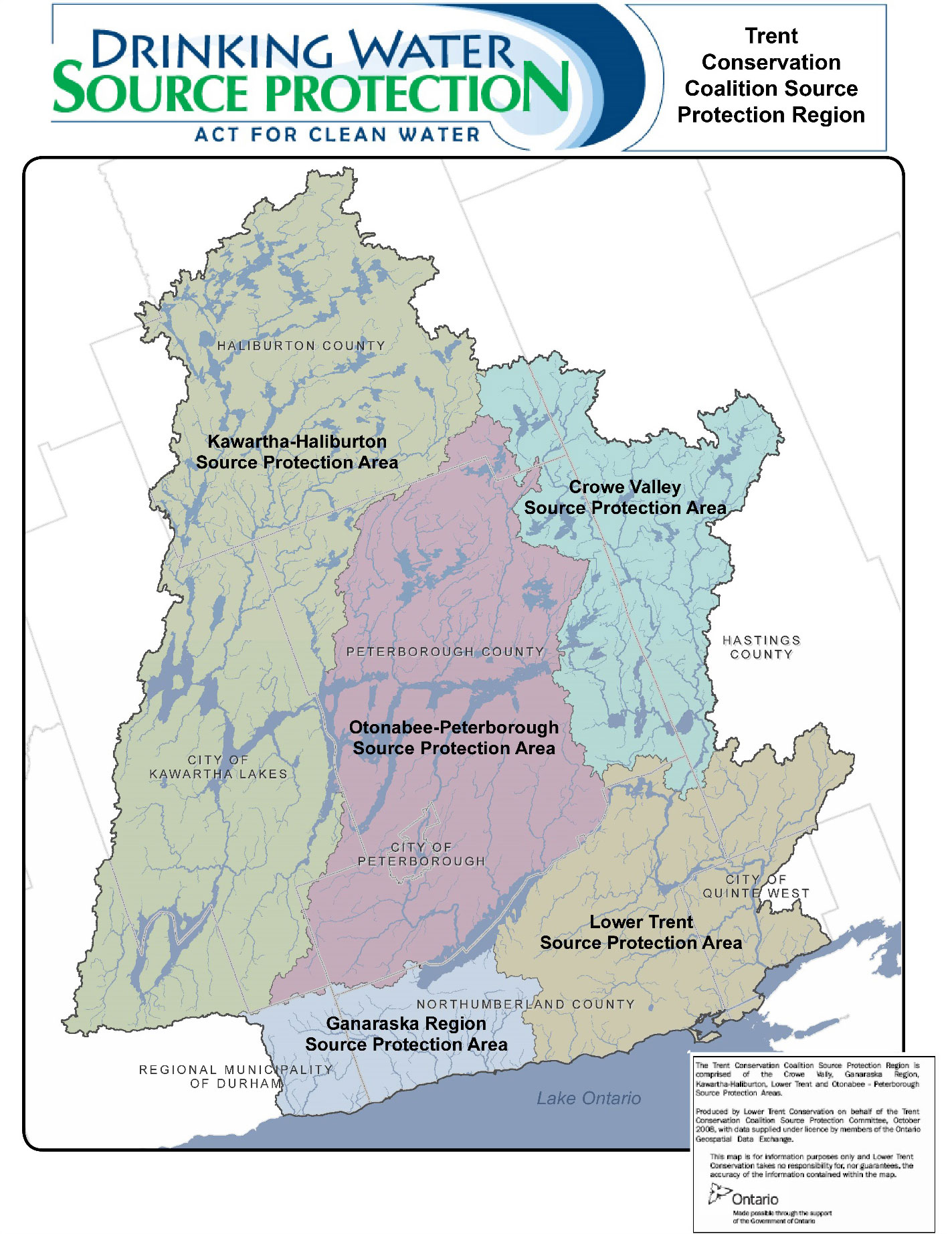 Trent Conservation Coalition Source Protection Region